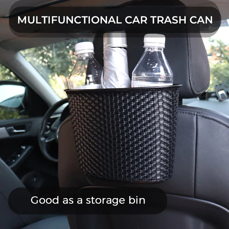 

Universal Car Trash Can Organizer Side Door Trash Tidying Car Waterproof Drink Garbage Bottle Paper Storage Box