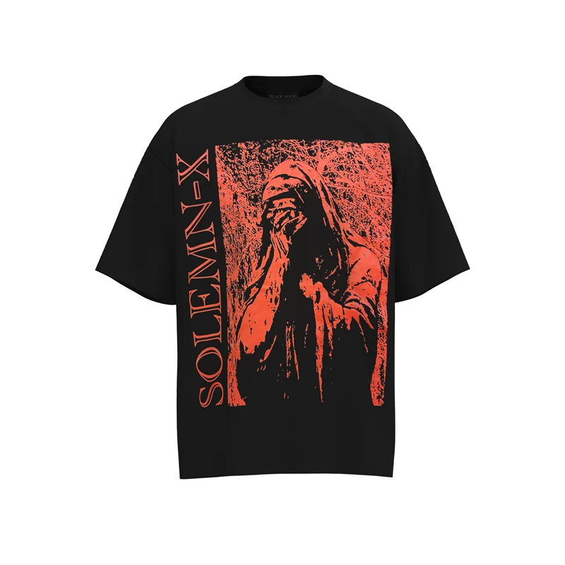 

23SS High quality Red Washed T-shirt Men Women Vintage T Shirt Tops Tee