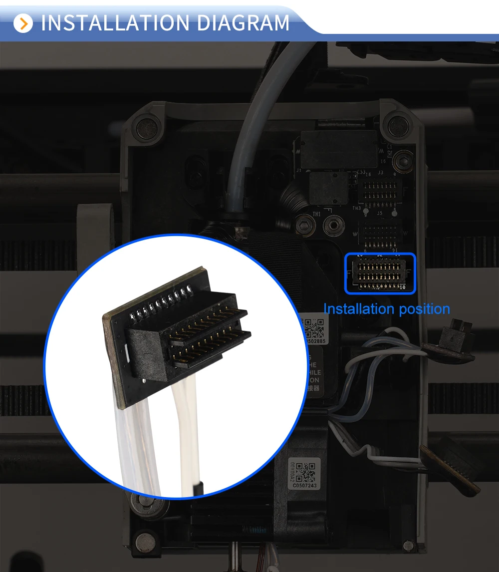 Bambu Lab P1P P1S Thermistor + Keramik-Heizpatrone 24 V 50 W 3D-Druckerteile Hotend v2.0 V3.0 Kit Hotend V3 Heizpatrone – Detail 4