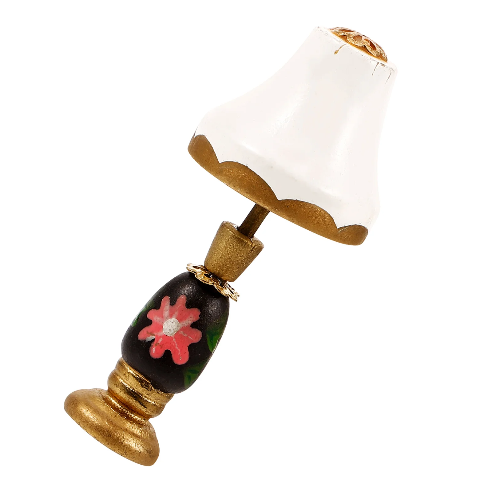 

Toy Decoration Mini Table Lamp Decorative Light Ornaments Desk Furniture Model Miniature LED Resin
