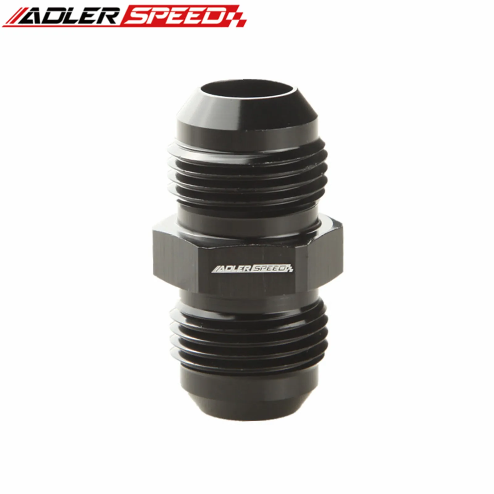 Aluminum AN3 AN4 AN6 AN8 AN10 AN12 AN16 AN20 Straight Male Flare Union Fitting Adapter