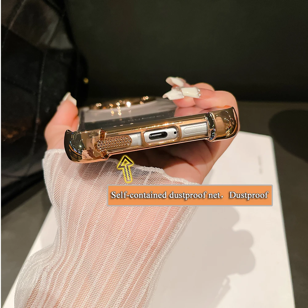 Shockproof Transparent Phone Case For Huawei Mate 60 Pro Plating_voghion.com