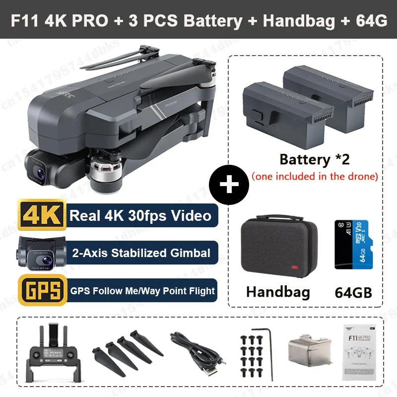 F11 4K 2B Bag 64G