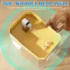 Cat Water Fountain Auto Filter Transparent  Drinker USB Anti-Dry Burning Recirculate Filtering Water Dispenser with Pump 5
