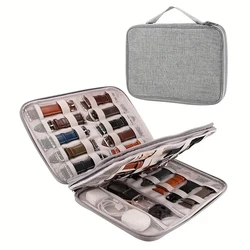 Portable Smart Watch Strap Organizer - Multifunction Travel Storage (Grey)