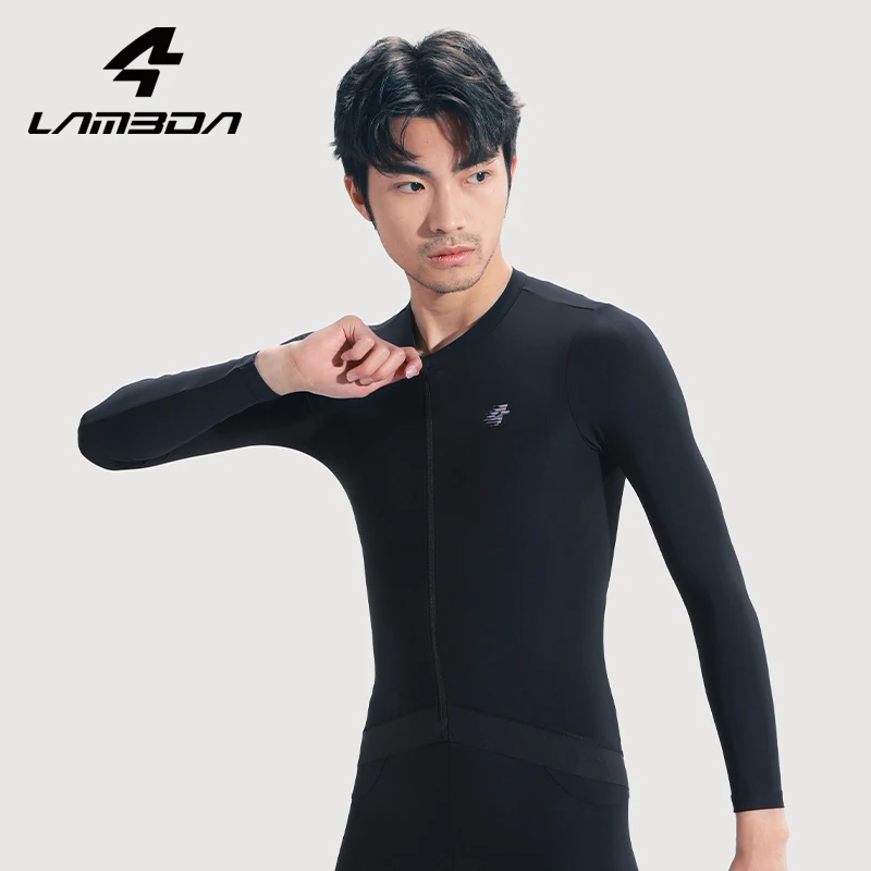 LAMEDA Professional Cycling Jersey Long Sleeve UV Proof Spring Men's MTB Shirt Road Bike Tops Quick Dry Bicycle Clothing for Men