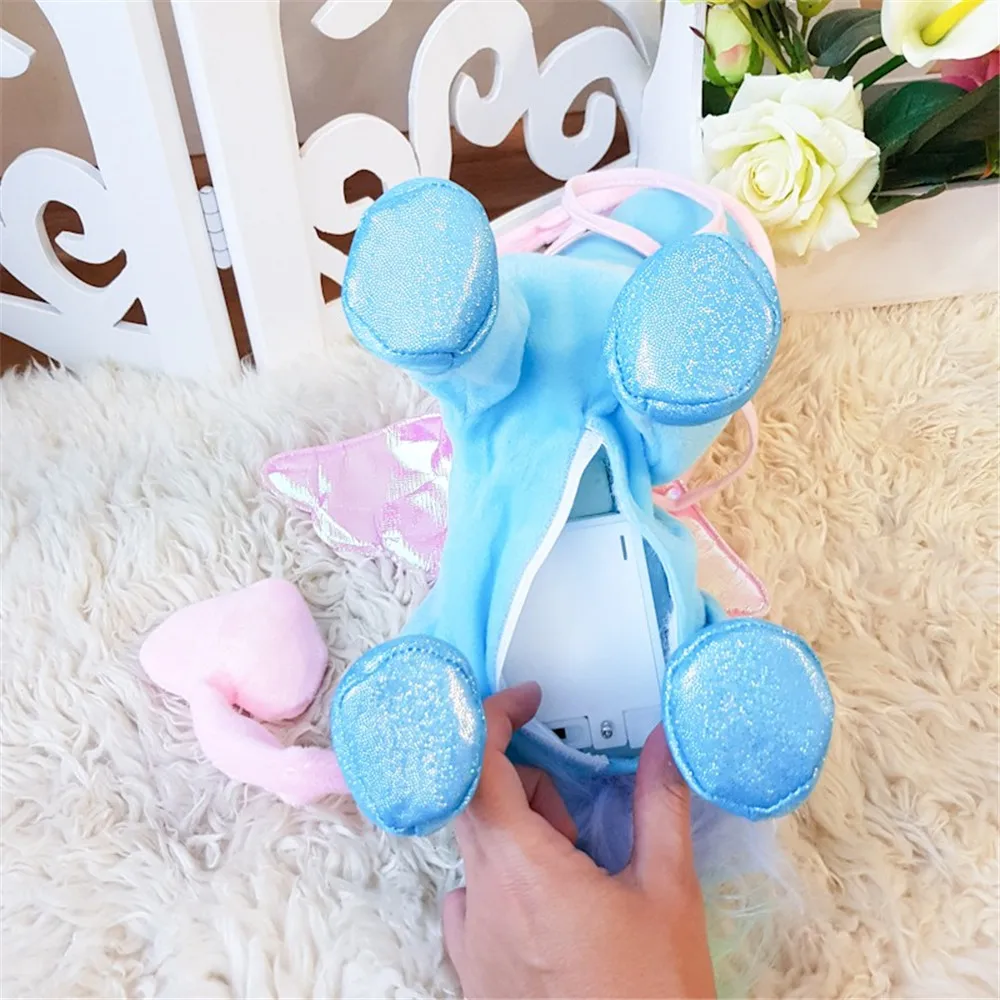 Funny Toys Electric Walking Unicorn Plush Toy Stuffed Animal Horse Music Doll For Children Christmas Gifts