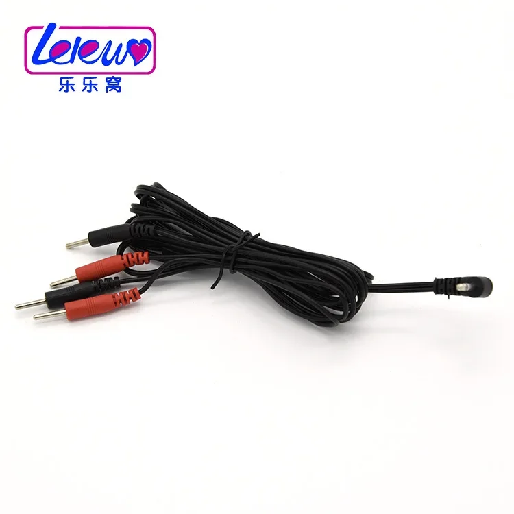 Medical Theme Sex Toy Accessories Electric Shock Wire Electrical Electro Cable To Connect Stimulation Penis Ring Anal Plug