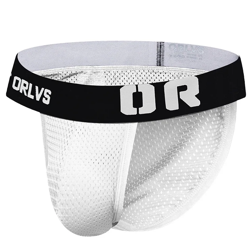 

ORLVS men's underwear in summer mesh breathable and comfortable flangeless briefs for men OR208