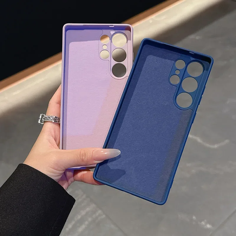 Premium Magnetic Wireless Charging Case – Dual Layer Liquid Silicone Cover