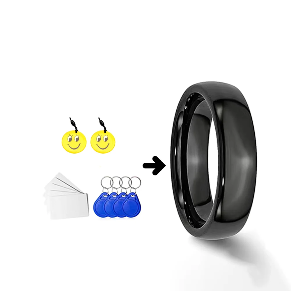 NFC-Enabled Rewritable Smart Ring with RFID Technology