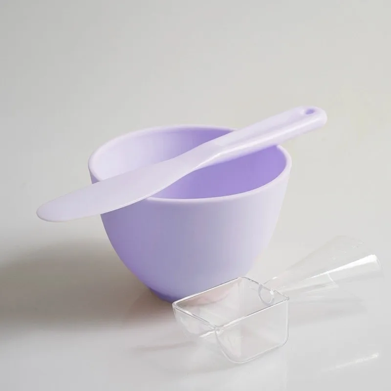 Premium Face Mask Brush Set with Mixing Bowl and Soft Facial Applicators - 3/4pcs Makeup Essentials