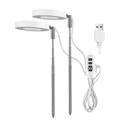 Full Spectrum Adjustable LED Grow Light with Timer (Red Blue light)