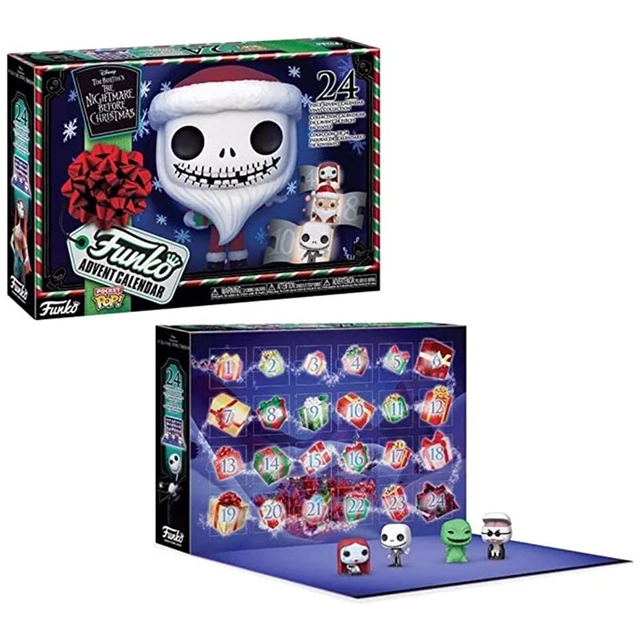 Disney Funko Pocket Pop! Nightmare Before Christmas-advent Calendar 2020 Funko  Pocket Pop Advent Calendar! - Action Figures - AliExpress