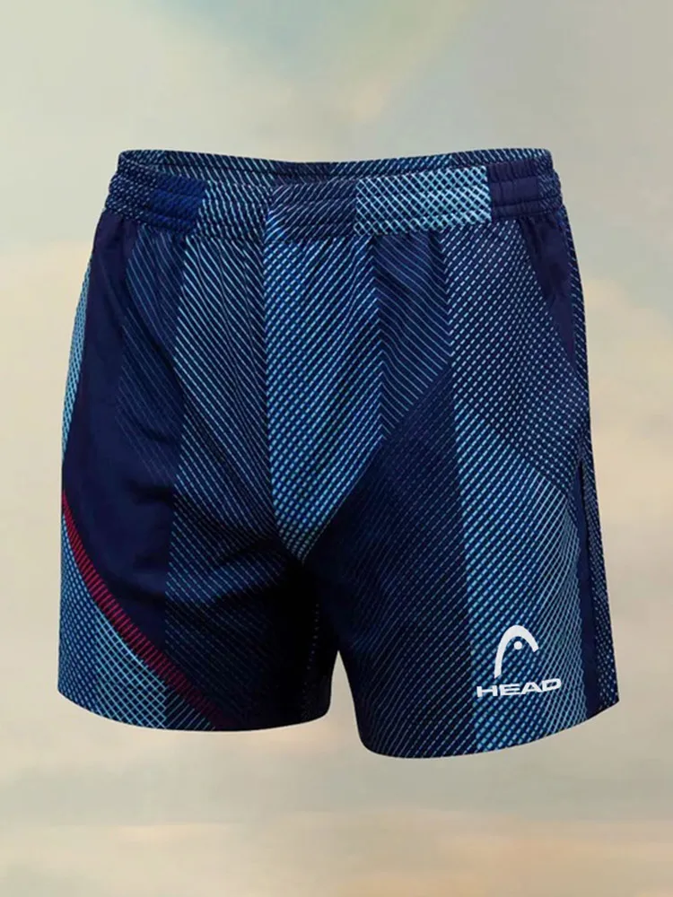 남성용 여름 테니스 반바지, 야외 스포츠 달리기 피트니스, 느슨한 통기성 반바지, 농구 배드민턴 훈련 바지 