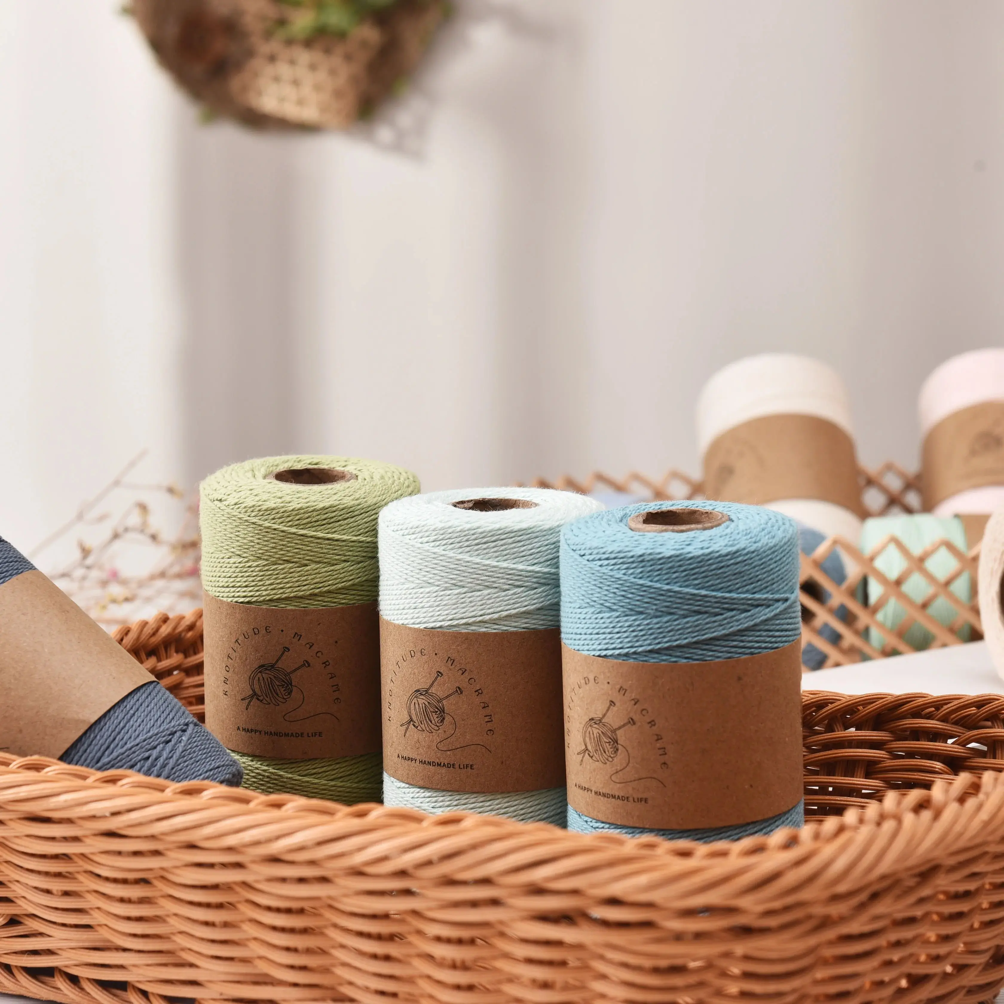 100% Cotton Hand knitting yarn 1mm x 120meters  Hand Crochet yarn Bag crochet yarn 100% high quality cotton 6
