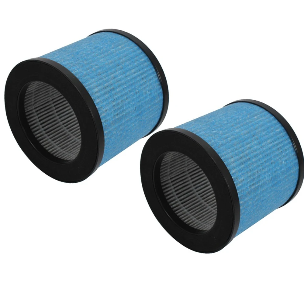 TOPPIN TPAP002 HEPA 공기 청정기 Comfy Air C1, 부품 TPFF002, 2피스 세트용 3 in 1 H13  HEPA 필터 교체 부품