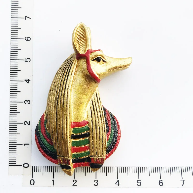 

Anubis, Egypt Creative,Travel,Commemorate,Crafts,3D,Ornaments,Magnetism,Resin Material,Refrigerator Stickers