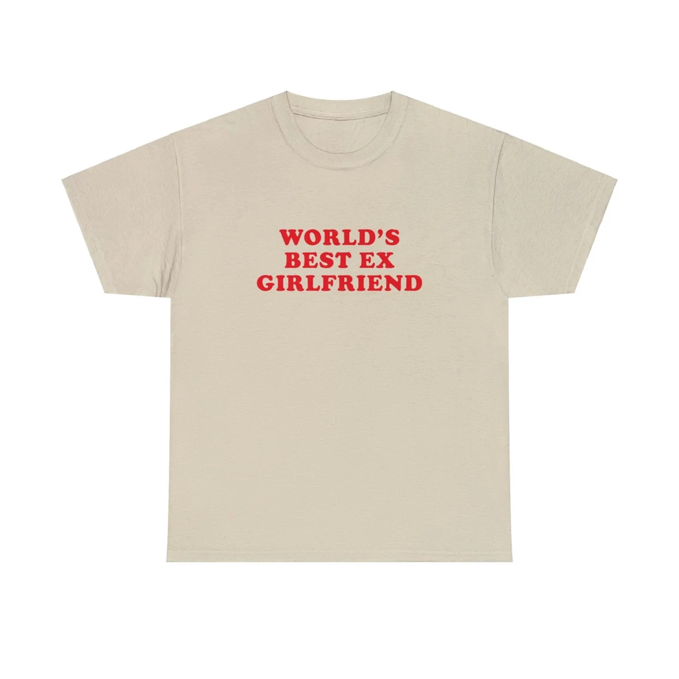 World's Best Ex Girlfriend 90s Girls T-Shirt Women's Fitted Tee Summer Cotton Trendy Top Drop Ship 4