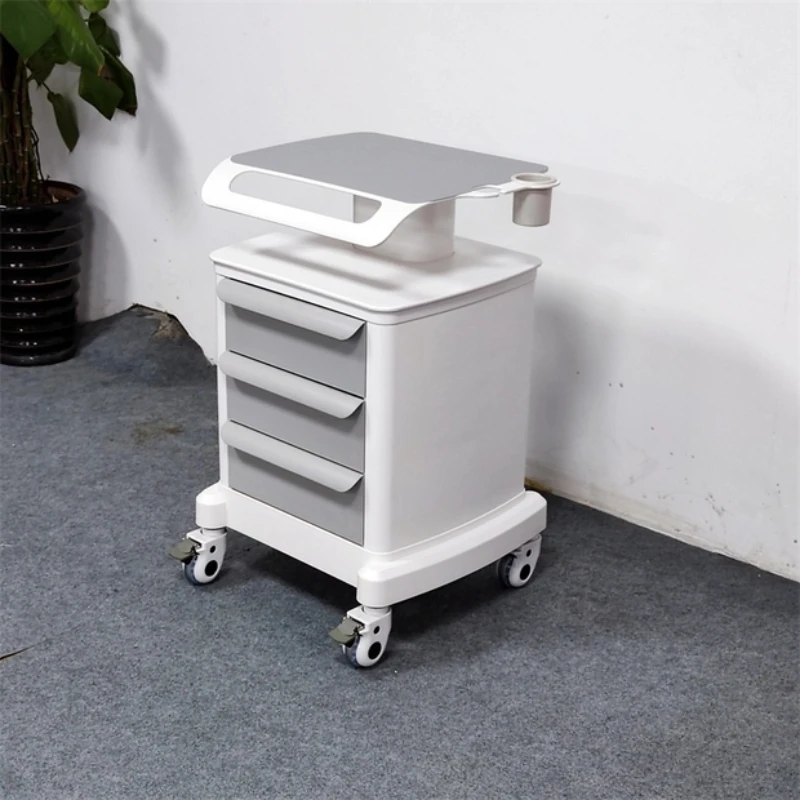 Cosmetic Beauty Salon Trolley Utility Cleaning Hair Rolling Salon Trolley Medical Barber Carrito Auxiliar Furniture BL50ST multi layer storage trolley
