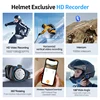 Q28 Motorcycle WIFI Bluetooth Helmet Headset HD Driving Recorder Wireless Camera 1080P Hard Disk Video Recorder Call Headset 6