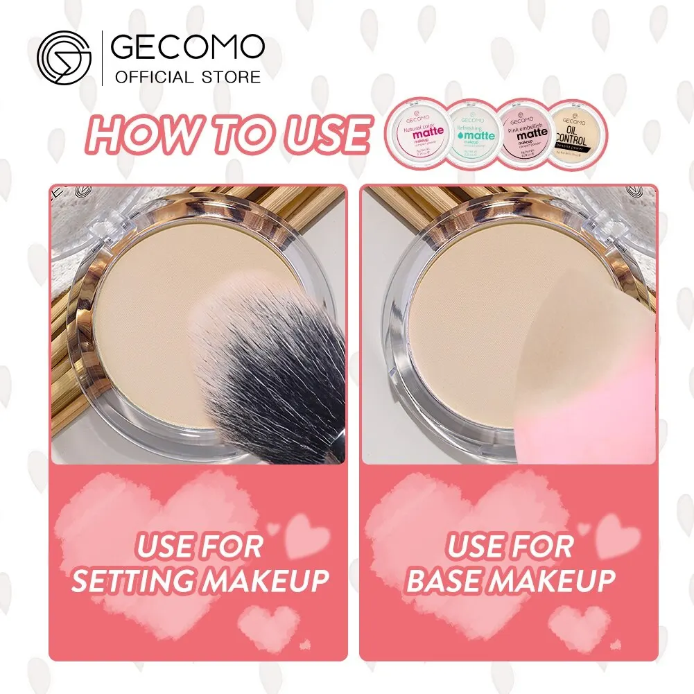 Compact Setting Powder 12H Long Last Oil Control Silky Matt Translucent For All Skin Tones