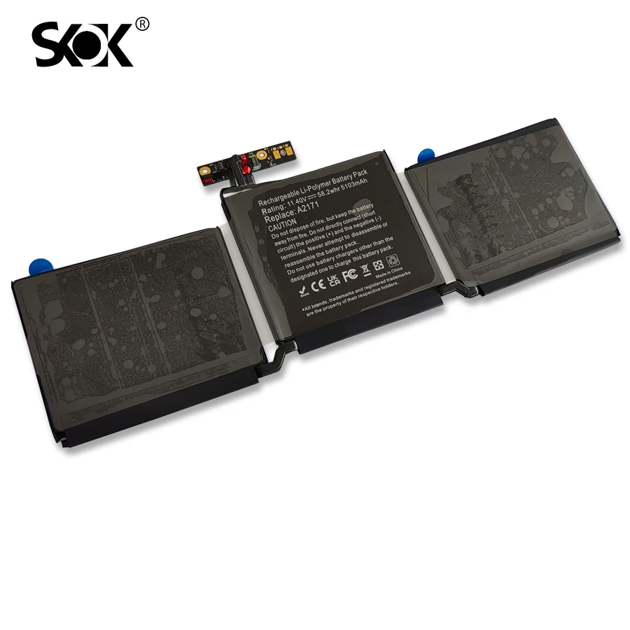 A2171 A1713 Laptop Battery Replacement for MacBook Touch Pro 13