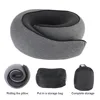 Memory Foam Snail Pillow Soft Noon Break Sleep Pillows Portable U-shaped Pillow Travel Neck Pillow Travel Neck Support 5