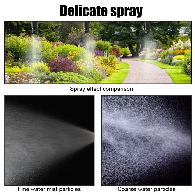 Intelligent Automatic Reptile Fogger Touch Screen Sprinkler Control Electronic Humidifier Timer Mist Rainforest Spray System Set 3
