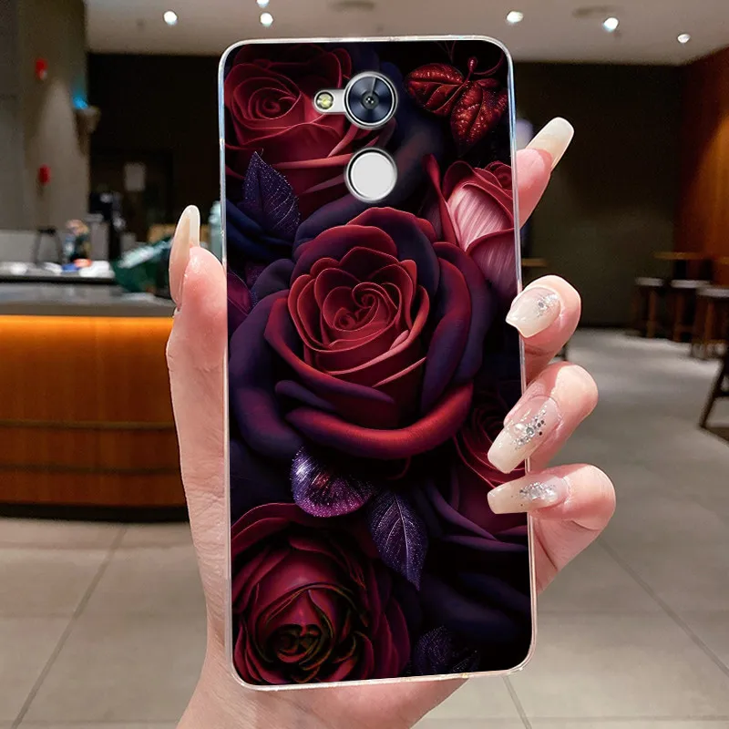 Shockproof Clear TPU Phone Case with Unique Rabbit Lamp and Puppy Design