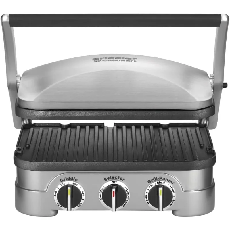 Cuisinart Panini Press, Stainless Steel Griddler, Sandwich Maker