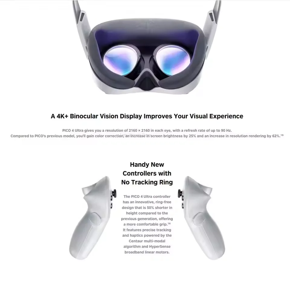 オリジナルPico 4 256GB ウルトラVRヘッドセット スポーツ