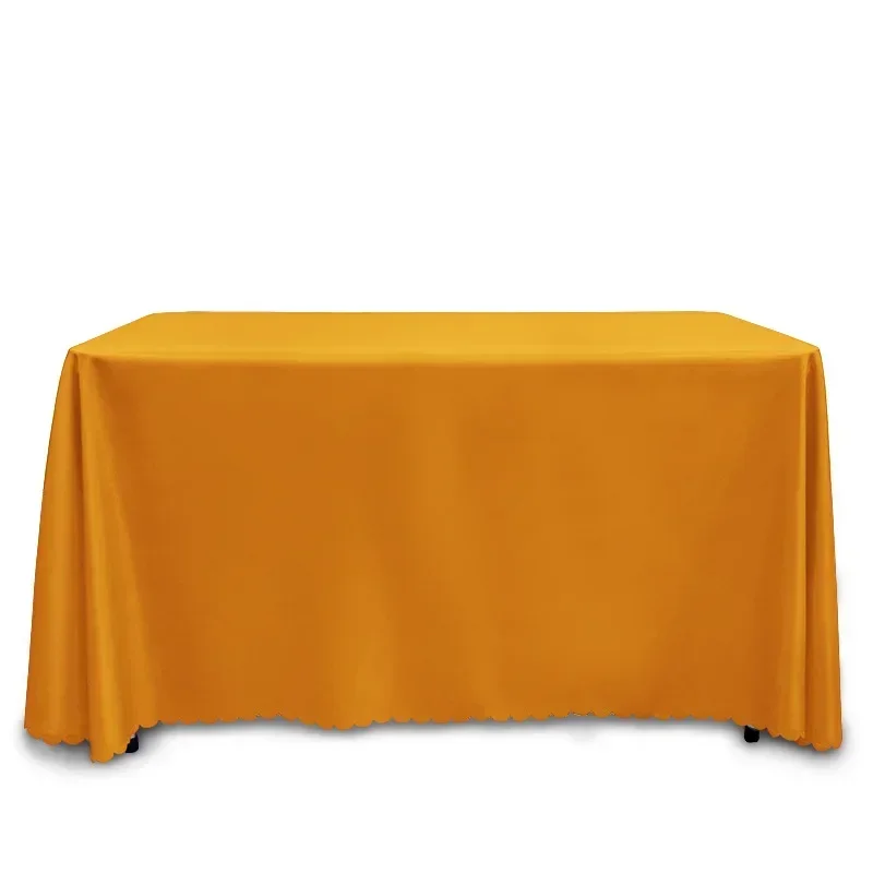 

LXS22 2024Table cloth polyester tablecloth round table cloth circular solid white
