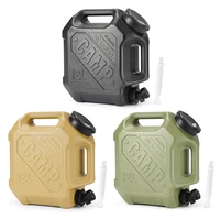 12L Water Storage Container with Spigot Water Dispenser Carrier Large Capacity Water Container Jug for Vehicle Car Camping 1