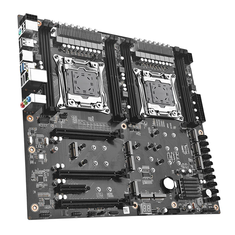 X99 D4 Dual Pro Motherboard Set with 8*DDR4 Memory Slot 10*SATA