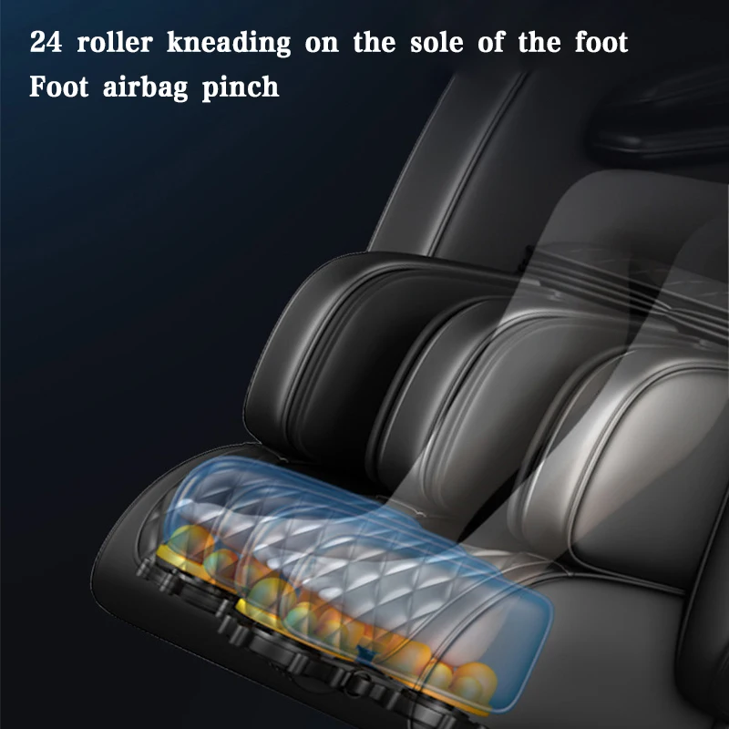 Massage Chair Home Full Body Deluxe Zero-gravty Multifunctional Electric Office Massage Chair Sofa Bluetooth Music  Heating 5
