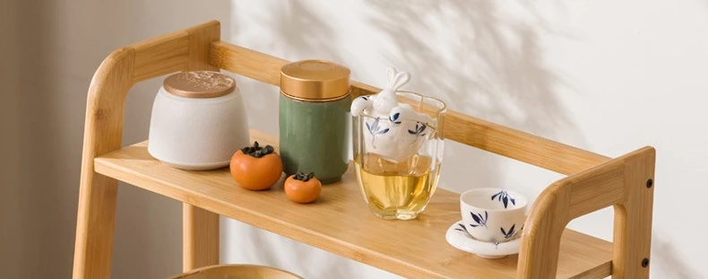 New Kitchen Shelf Countertop Multi-functional Electrical Storage Rack Multi-layer Cup Holder Household Storage Rack Plate Rack