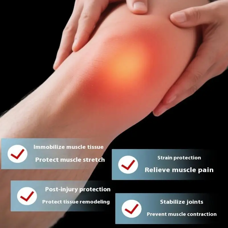 무릎용 프리컷 키네시올로지 테이프 1개 방수 탄력 통기성 스포츠 테이프 스포츠 붕대