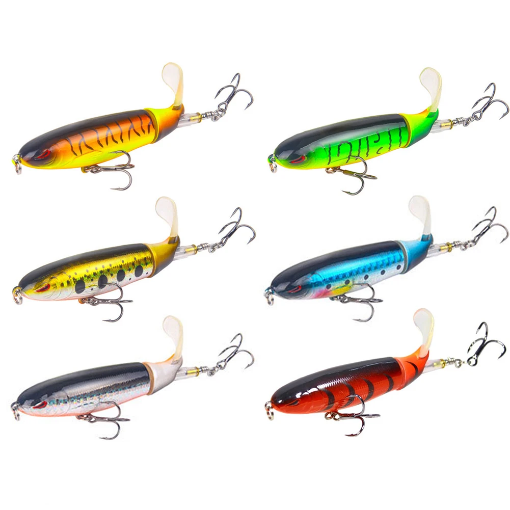 Portable Simulation Artificial Bait Propeller Surface Tractor Pencil