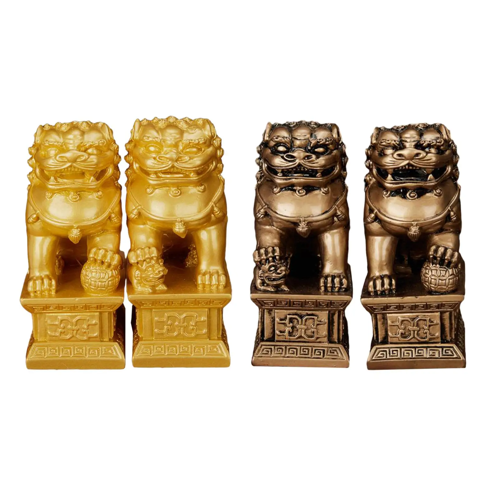 

Статуя Льва, статуя богатства, удачи, настольная статуэтка, статуэтка с животными, украшения с Львом, китайский фэн-шуй, декор для домашнего шкафа