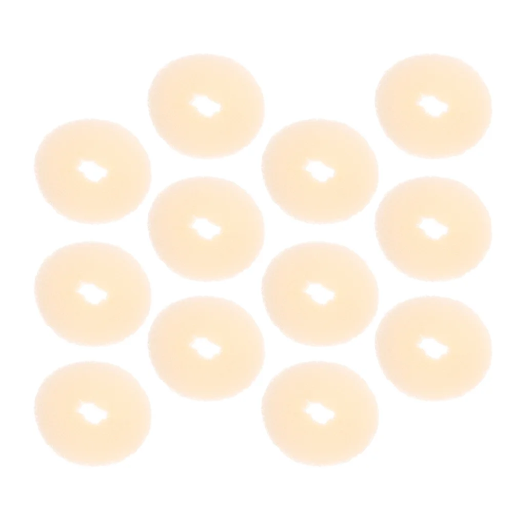 12 Pcs Hair Accessories Girl Bun Shaper Braider Doughnut for Curler