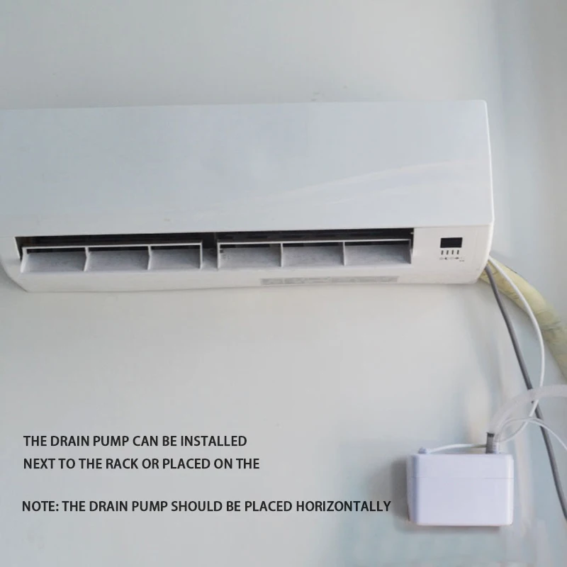 Mini Split Pump Quiet, Auto-Drain For ACs Dehumidifiers Mini