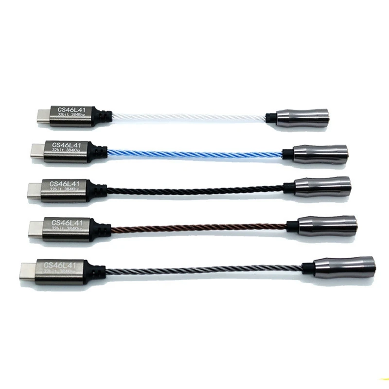 Ÿ-C  3.5Mm Hifi    CS46L41 Ĩ ڵ DAC   ̺, ȵ̵ Win10 