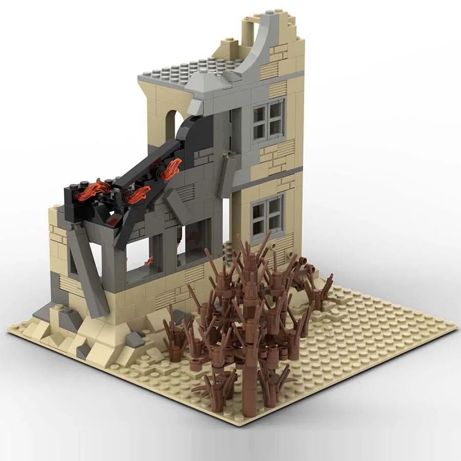 Urban Residence Building Blocks Set with Mini Figures and Accessories