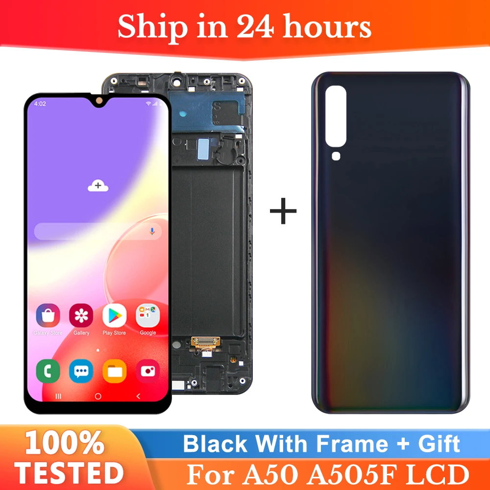 Aaa Display Voor Samsung Galaxy A50 A505F SM A505FN/Ds A505F/Ds A505