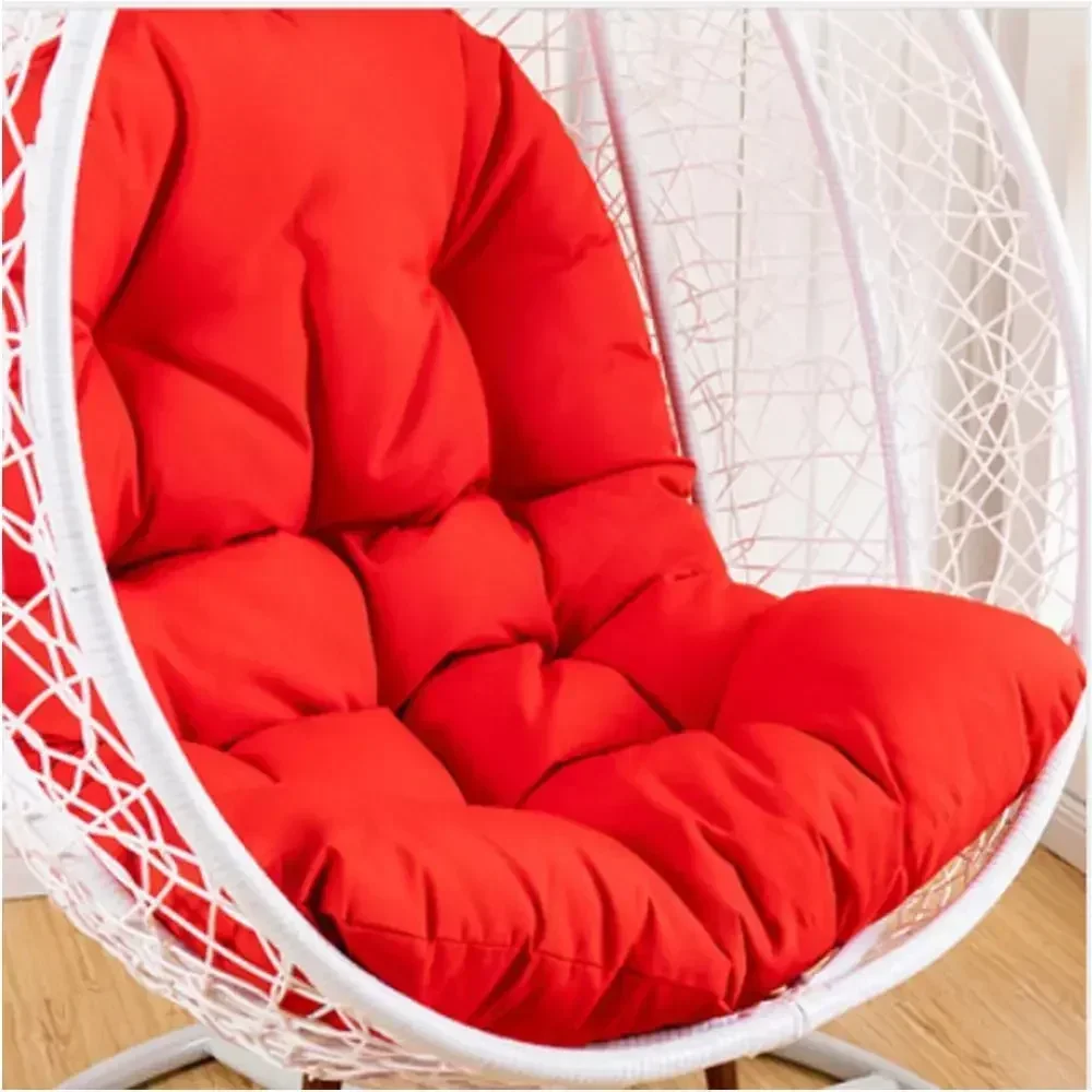 Outdoor Supply Hammock Thickened Egg Chair Cushion Seat Pad Backrest Pillow Rocking Chair Seat Mat Swing Chair Mat 5