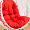 Outdoor Supply Hammock Thickened Egg Chair Cushion Seat Pad Backrest Pillow Rocking Chair Seat Mat Swing Chair Mat 5