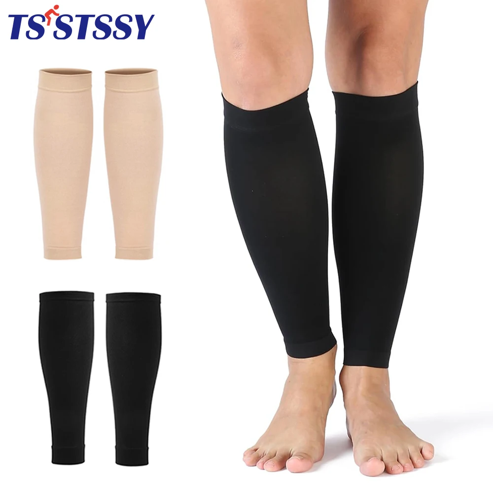 

1Pair 20-30mmHg Calf Compression Sleeves Men Women Calf Sleeve Brace Compression Socks for Leg Support, Shin Splint,Pain Relief