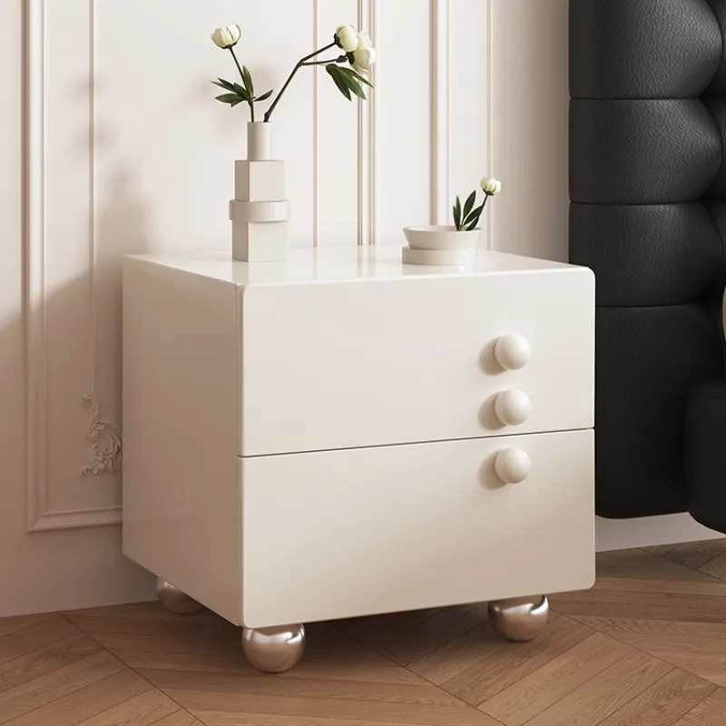 Comodino Creativo Minimalista Moderno Comodini In Legno Massello Armadio Portaoggetti Per Camera Da Letto Mesa Auxiliar Mobili Per La Casa Yx50Ns