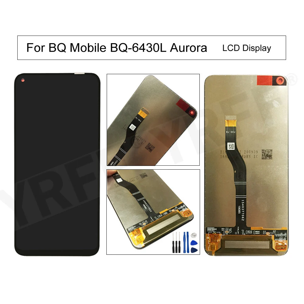 

For BQ 6430L LCD Screen For BQ Mobile BQ-6430L Aurora LCD Display+Touch Screen Digitizer Assembly Replacement